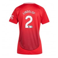 Zenski Nogometni Dres Manchester United Victor Lindelof #2 Domaci 2024-25 Kratak Rukav